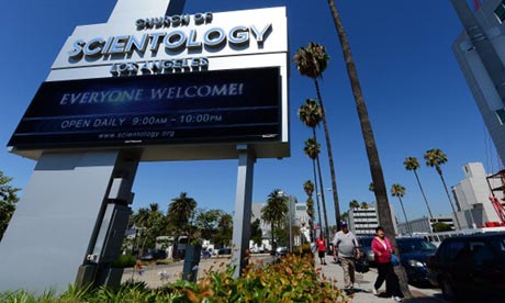 The Church of Scientology in Hollywood.