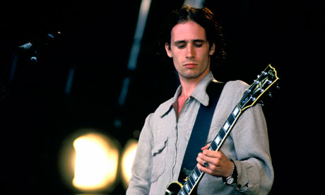 Jeff Buckley at Glastonbury in 1995.