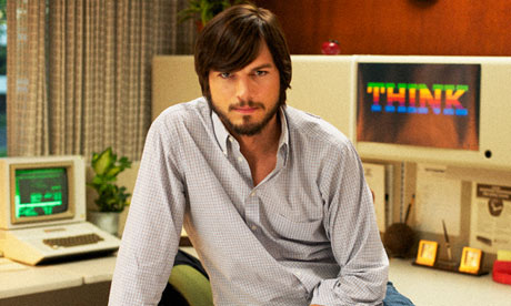 Ashton Kutcher as Steve Jobs