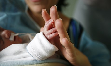 Mother With Premature Baby