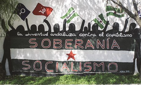 A socialist mural in Marinaleda.