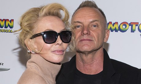 Trudie Styler and Sting