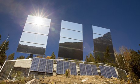 Giant mirrors 