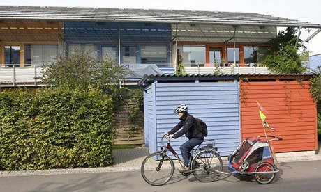 Vauban, a 'sustainable model district', near Freiburg, Germany.