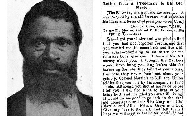 Jourdon Anderson's letter to Patrick Henry Anderson, 1865 | Culture