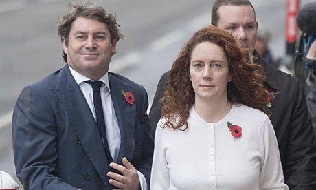 Charlie Brooks and Rebekah Brooks