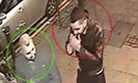 CCTV image of men in Birmingham