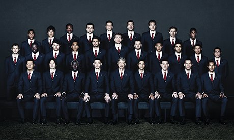 Arsenal dressed by Lanvin