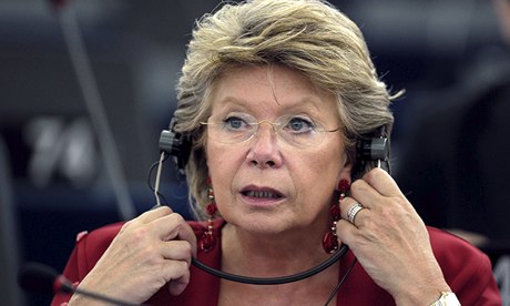 European Union justice and rights commissioner Viviane Reding