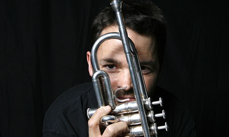 Arve Henriksen with trumpet: publicity photo