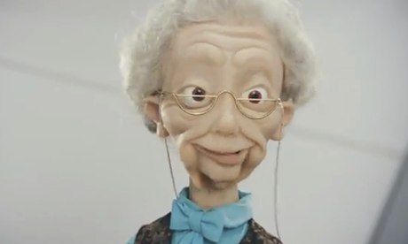 Wonga advertisement character