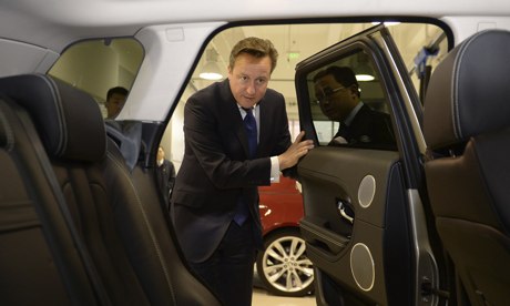 David Cameron visit to China