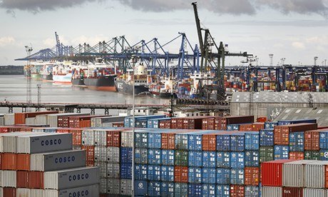 UK trade deficit takes biggest share of GDP in 20 years – ONS