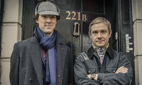 Sherlock: Benedict Cumberbatch and Martin Freeman