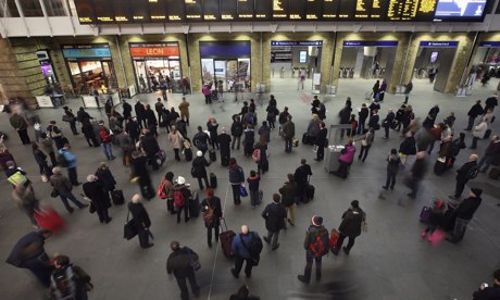 Kings Cross Station in London