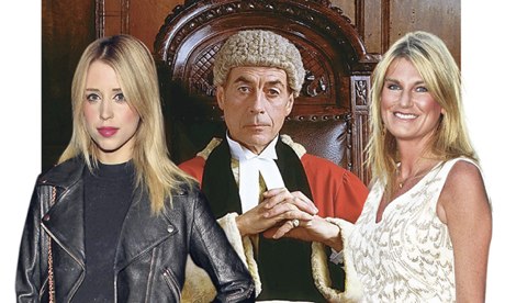 Peaches Geldof and Sally Bercow