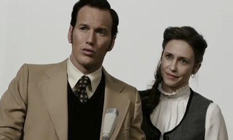 Patrick Wilson and Vera Farmiga in James Wan's 'bluntly terrifying' The Conjuring.