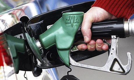 Fuel prices petrol pump