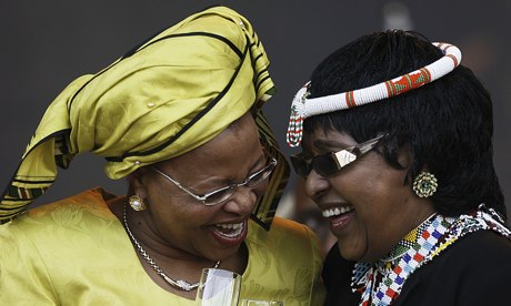 Graça Machel and Winnie Madikizela-Mandela