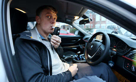 Sam Wollaston tests a breathalyser