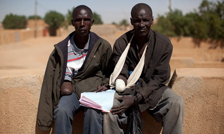 Algalas Yatara and Issa Alzouma in Gao, northern Mali