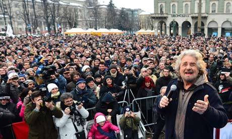 Beppe Grillo Five Star Movement