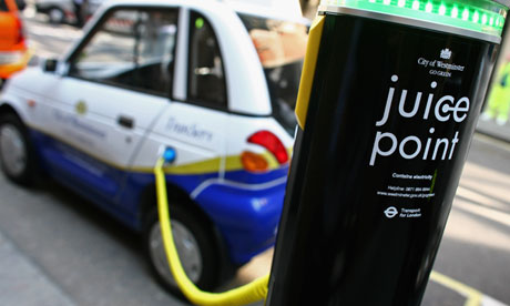 The Largest UK Electric Car Street Recharging Service Is Launched