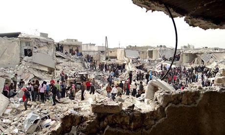 Aleppo missile strikes