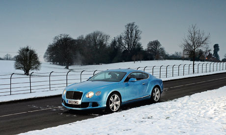 On the road: Bentley Continental GT Speed