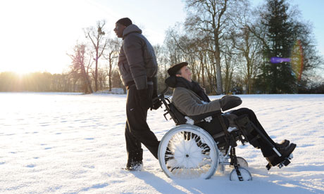 Omar Sy and François Cluzet in Untouchable