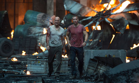 Scene from A Good Day to Die Hard featuring Bruce Willis