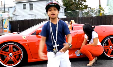 Lil Poopy in full flow.