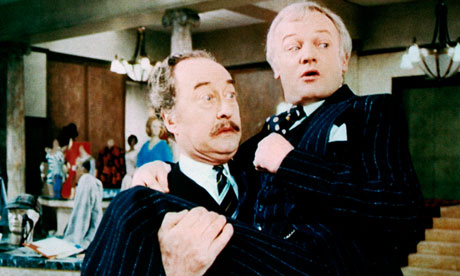 Frank Thornton carrying John Inman