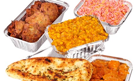 Takeaway curries