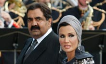 Qatar's Emir Sheikh Hamad bin Khalifa al-Thani 