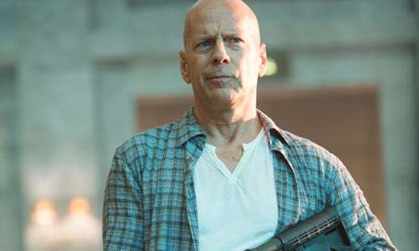 Bruce Willis in A Good Day to Die Hard, the fifth film in the franchise