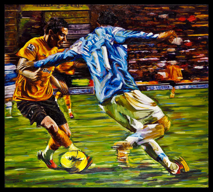 painting by Rob Caddick