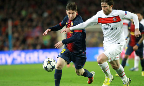 messi vs psg