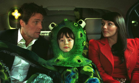 Hugh Grant, Billy Campbell and Martine McCutcheon in Love Actually