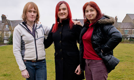 Zoe O'Connell, Sarah Brown and Sylvia Knight