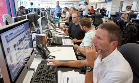 guardian newsroom