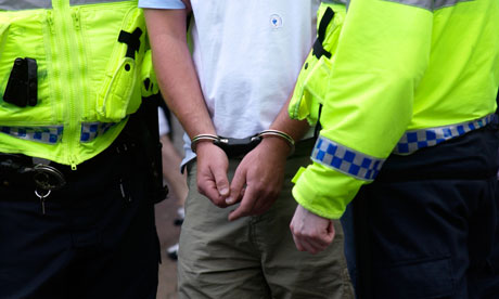 police arrested officers handcuffed west photograph slavery midlands victim implement warwickshire liaison become force modern arrest who station damion roberts