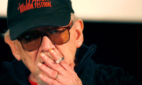 Spanish director Jesús Franco smoking a cigarette