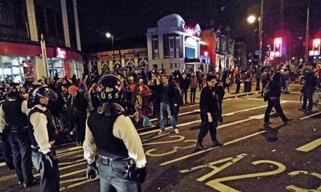 Brixton party celebrating Margaret Thatcher's death