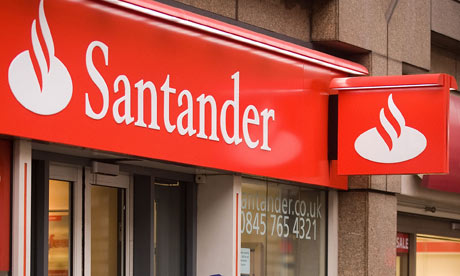 A London branch of Santander