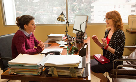 Arrested Development … Alia Shawkat and  Judy Greer