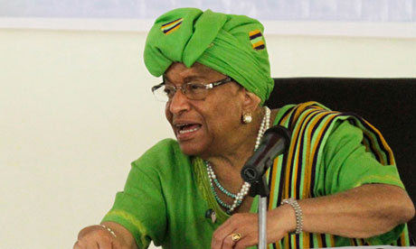 Liberia President Ellen Johnson Sirleaf 