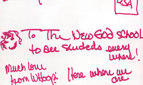 Whoopi Goldberg Affordable Art Fair