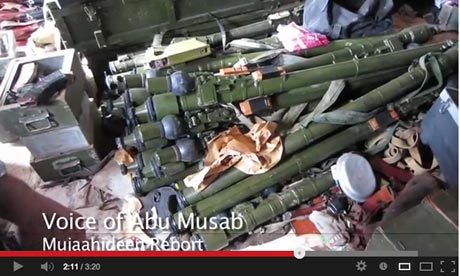 The anti-aircraft missiles now allegedly at the disposal of jihadists in the north of Syria
