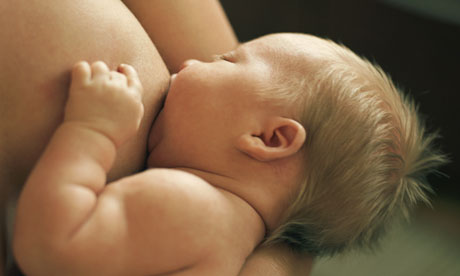 Breastfeeding numbers among new mums have started to fall.